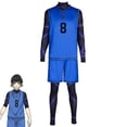 thumbnail image 2 of SAILING Bluelock-Camiseta azul de prisión, Cosplay de Isagi Yoichi Chigiri Bachira Rensuke Kunigami, uniforme de Entrenamiento de fútbol, ​​ropa de equipo, 2 of 3