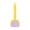 Yellow, variant on Reusable Crevice Cleaner Tool, Multi Functional Scraper, for Baseboard, Toilet Bowl Corner, Glass, Kitchen & Bathroom Blue