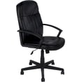 thumbnail image 2 of Silla Ejecutiva | Soporte Lumbar | Base Giratoria con 5 Ruedas | Negro，60x 65x 59,5 centimeters, 2 of 8