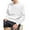 White, variant on Ma Croix Mens Premium Fleece Crewneck Sweatshirt Casual Brushed Cotton Sweater