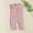 B-Pink, variant on Infant Baby Girl Romper Solid Girls Summer Outfits Sleeveless New Born Clothes Baby Girl 3-6 Months Girl Clothes Cute Girl Clothing