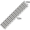 thumbnail image 2 of Linen White and Black Vintage Soccer Table Runner 72 Inches Long Soccer Table Decor Soccer Party Decoration and Supplies for Table, 2 of 5