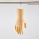 thumbnail image 4 of Artesanía de bricolaje Soporte de exhibición de joyería de mano Negro 10.2 x 3.4 x 4.7 pulgadas Forma de mano de plástico Exhibición de joyería Pulser Piel Soledad Exhibición de la mano del maniquí masculino, 4 of 10