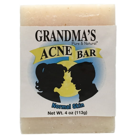 Remwood Products Co. - Grandma's Pure & Natural Acne Bar With Thyme For Oily Skin - 4 oz.