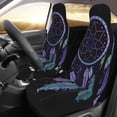 thumbnail image 2 of Sikiie Dreamcatcher With Colorful Feathers Car Seat Protector 2 Pack Car Seat Cushion Mat, Car Seat Covers for SUV, Truck, Van, 2 of 7