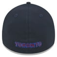 thumbnail image 4 of Men's New Era Navy Toronto Blue Jays 2024 City Connect 39THIRTY Flex Hat, 4 of 6