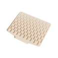 thumbnail image 3 of Tapete de silicona para secar platos, resistente al calor, para debajo del fregadero y el refrigerador. Beige, 3 of 9