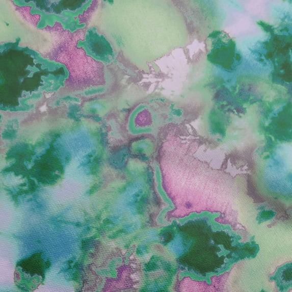 oneOone Polyester Spandex Light Green Fabric Asian Tie & Dye Diy Clothing Quilting Fabric Print Fabric By Yard 56 Inch Wide