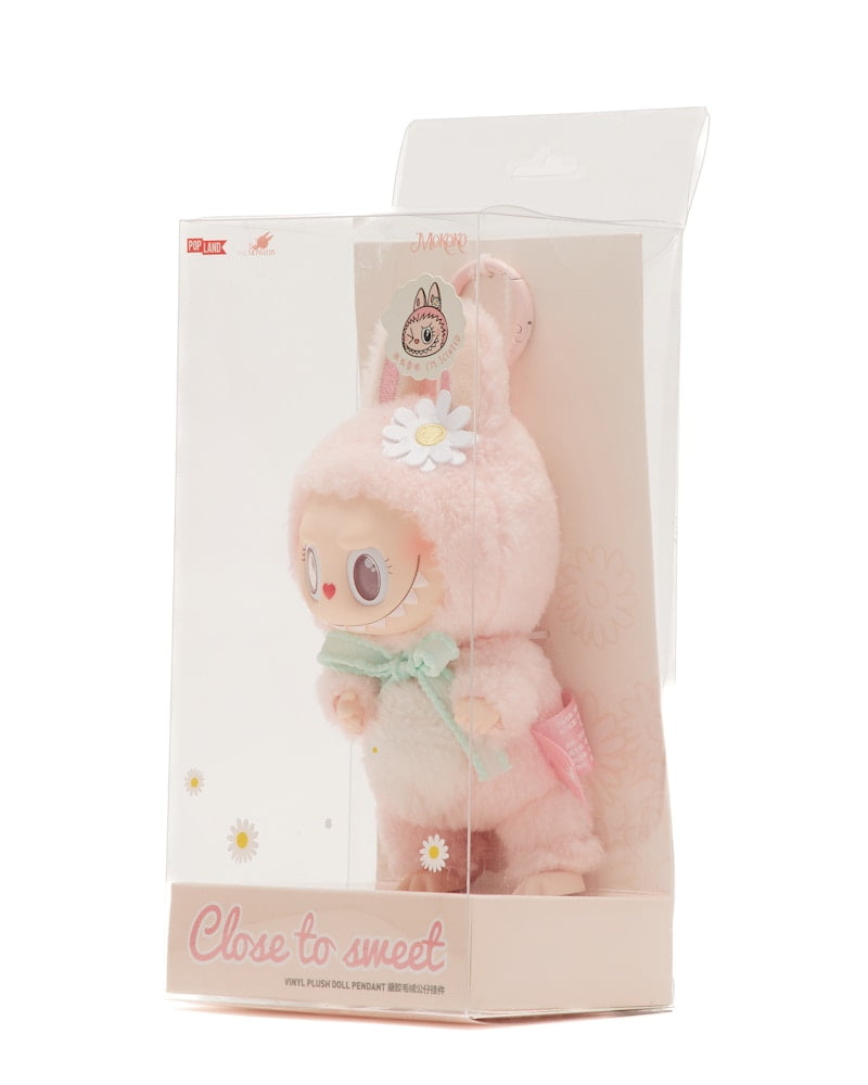 Pop Mart Labubu Mokoko Close to Sweet Vinyl Plush Pendant, from StockX