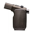 thumbnail image 3 of Locking Windproof End Lighter Igniter Carbon Fiber 4 Torch Windproof Outdoor Lighter Deals Of The Day Clearance Gifts For Womem/Men, 3 of 7