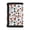 Christmas Bulldog Theme, variant on Colorful Abstract Floral Trifold Card Wallet for Outdoor, Elastic Polyester Kids Trifold Wallet with Easy to Clean Compact Children's Wallet