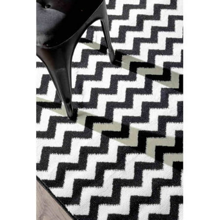 nuLOOM Machine-Made Chev Area Rug or Runner