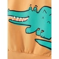 thumbnail image 6 of Emy Dola 2-7 Years Little Boys Long Sleeve Sweatshirt Tops and Pants Outfits Kids Casual Cotton Cartoon Crocodile Excavator Prints Pants Outfits, 6 of 13