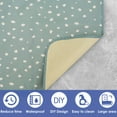 thumbnail image 5 of Dznils Baby Splat Mat for Under High Chair, Waterproof Non-Slip Dot Pattern Floor Mat, 43" x 43", 5 of 11