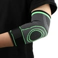 thumbnail image 4 of Deportes al aire libre Fitness baloncesto brazo protector elasticidad tejer compresión codo soporte protector GearM, 4 of 8