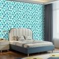 thumbnail image 2 of Peel and Stick Wallpaper Contact Paper Christmas trees blue forest Self Adhesive and Removable 17.7in x 118in, 2 of 8