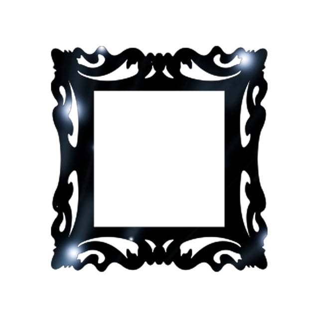 Billuyoard Enchufe de interruptor acrílico, adhesivo protector para pared, espejo como sala de estar, dormitorio, calcomanía decorativa Decoración del hogar negro