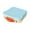 D, variant on Bento Lunch Box,Bread-Shaped 4-Compartment Lunchable Food Container,With Sauce Cup, Utensils & Brush,Reusable Snack Container With Lid,Leak-Proof Lunch Box With Carrying Handle,Bento Box,D