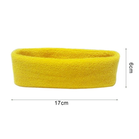 Leaveforme 12 PCS Workout Headbands for Women Men Sweatband Yoga Elastic Wide Headbands Gym Sports Sweat Bands Moisture Wicking for Exercise Fitness Running Tennis Cycling Travel
