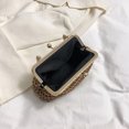 thumbnail image 2 of Bolso de noche con cadena para mujer, bolsos tejidos a mano para cena, bolso de mano (caqui) Ndcxsfigh Para Estrenar, 2 of 8