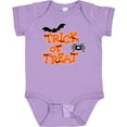 thumbnail image 3 of Inktastic Halloween Trick-or-Treat with Spider and Bats Boys or Girls Baby Bodysuit, 3 of 5
