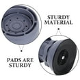 thumbnail image 3 of CATIEBYE 4Pcs Grey Washing Machine Footrest Anti Vibration Pads with Nonslip Durable Plastic, 3 of 6