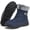 Blue, variant on Women Snow Boots Winter Waterproof Non Slip Walking Boot Comfortable Warm Faux Fur Lined Outdoor Boots