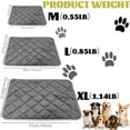 thumbnail image 2 of Self Heating Pad for Dog & Cat, Dog Heating Pad, Self Warming Dog Bed, Non Electric Sleeping Mat for Small & Large Dogs, Comfortable, Anti-Slip Bottom Washable (Brown, L), 2 of 7