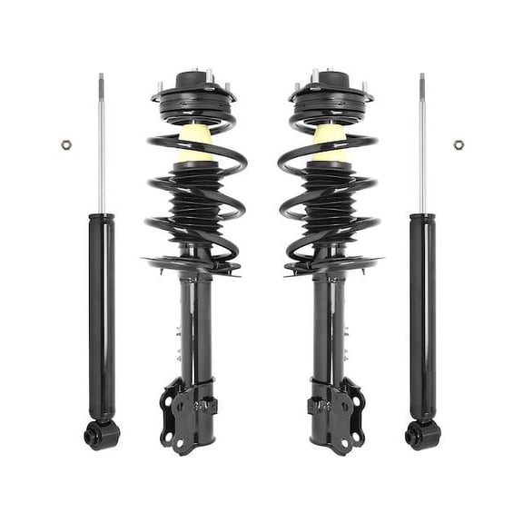Front and Rear Suspension Strut and Shock Absorber Assembly Kit - Compatible with 2011 - 2016 Kia Sportage AWD 2012 2013 2014 2015