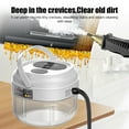 thumbnail image 3 of Pressurized Handheld Multi-surface Steam Cleaner with 3 Brushes and Extended Rod for Home Portable Deep Cleaning Steamer with 6 Gear Adjustable Digital Touch Screen 1500ml Water Tank for Kitchen, 3 of 9