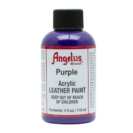 UPC: 0086366740477 | Angelus® Acrylic Leather Paint  4 oz.  Purple