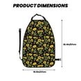 thumbnail image 2 of Naloa Bees and Sunflowers 2Pcs Anti-Kick Back Seat Cover Kick Mat, Car Seat Protector with 3 Storage Pockets, 2 of 8