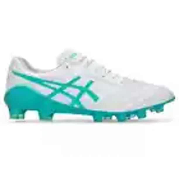 ASICS Soccer Cleats DS LIGHT X-FLY 5 White/Sea Glass