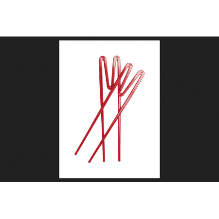 Joyce Chen Quick Sticks Training Chopsticks Plastic Red 2 pk