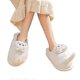 thumbnail image 2 of Women's Plush Cat Slippers Indoor Anti-slip Cute Winter Warm Slippers, 2 of 5