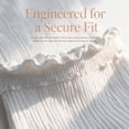 thumbnail image 3 of 12 Pairs Women’s Cotton Crew Socks – Super Soft Turn-Cuff Ruffle Frilly Design (fit US 6-9), 3 of 7