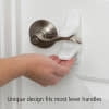 thumbnail image 3 of Safety 1st Outsmart Lever Handle Lock 2pk, White, Toddler, 3 of 20