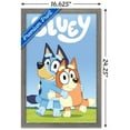 thumbnail image 3 of Bluey - Hug Wall Poster, 14.725" x 22.375" Framed, 3 of 5