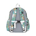thumbnail image 3 of Chihuahua and Flower Florals Backpack for School,Cute School Bag,Schoolbag with Adjustable Shoulder Straps & Padded Back,13.4"x11"x4.7", 3 of 6