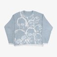 thumbnail image 1 of Chandail Mode Automne Hiver Américain Col Rond Chandail Personnalisé Imprimé Manches Longues Joker Ample, 1 of 5