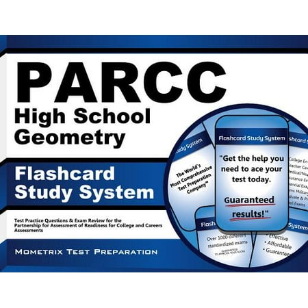 Parcc High School Geometry Flashcard Study System Parcc