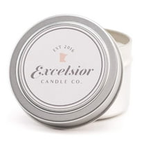 Excelsior Candle Co. Pink Christmas Tree Soy Candle Scented Candle in 4 oz. Glass Jar