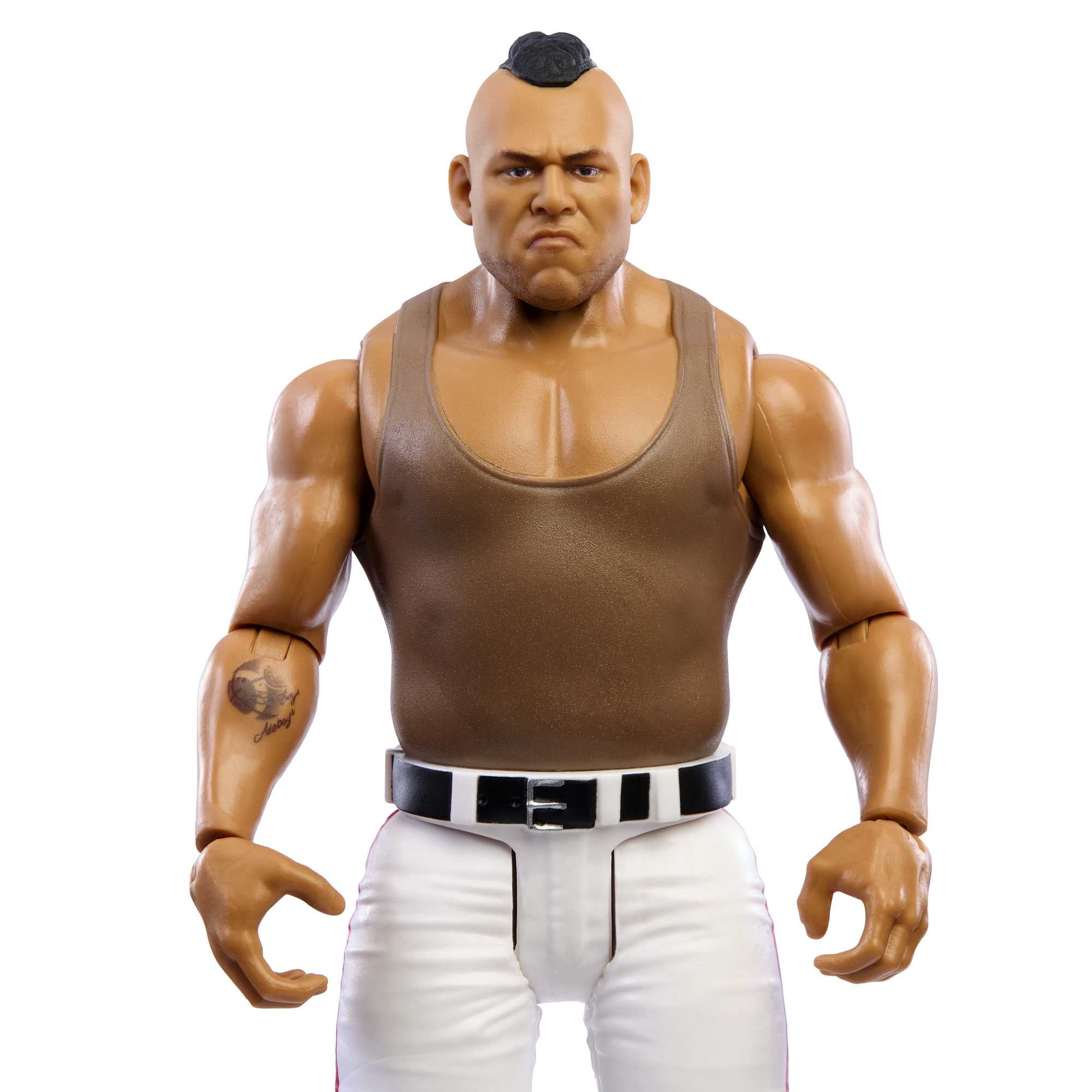 WWE Commander Azeez Basic Action Figure, Posable Collectible, Articulation & Life-Like Detail (6-in)