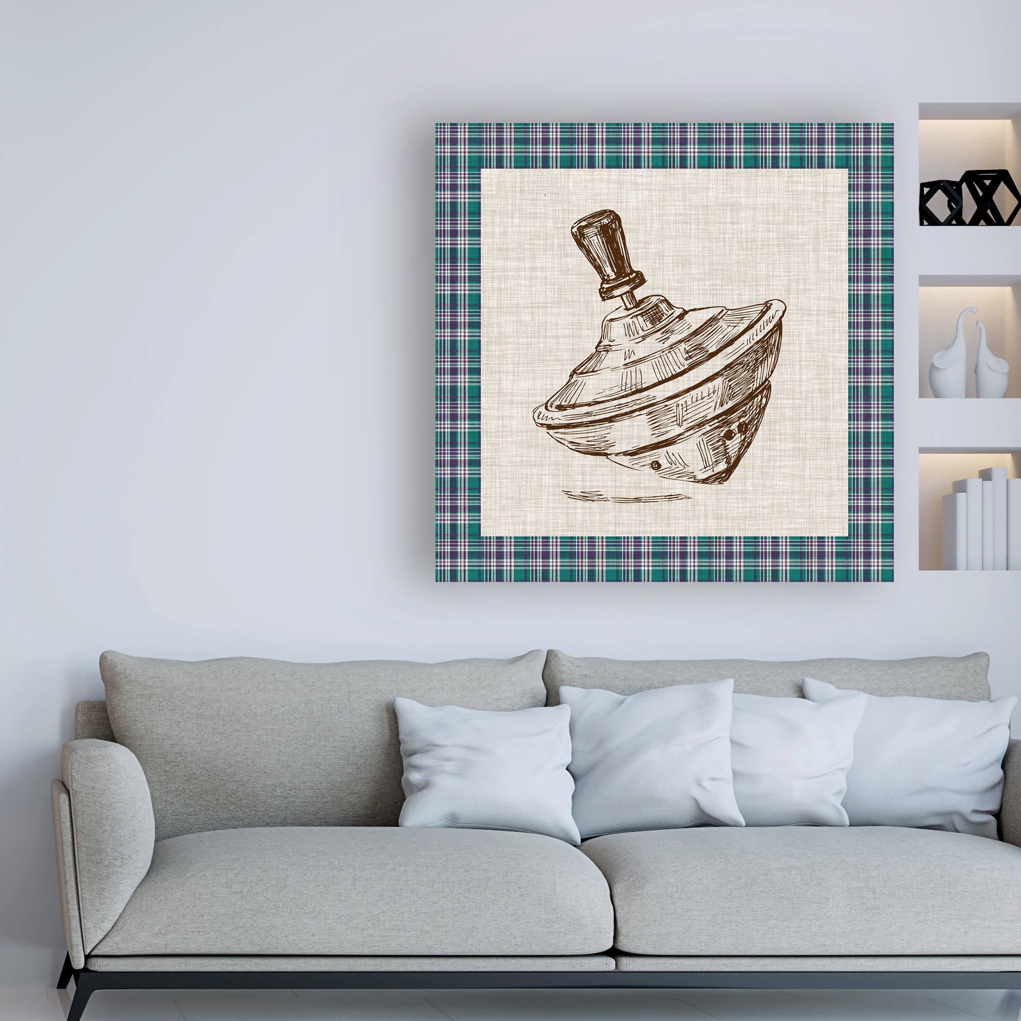 Trademark Fine Art 'Retro Toys III Childrens Art' Canvas Art by Vision Studio