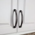 thumbnail image 5 of Elements 993-96 Aiden 3-3/4" Center To Center Arch Bow Cabinet Handle / Drawer Pull - Grey, 5 of 6