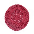thumbnail image 2 of Justharion Filet à Cheveux en Polyester pour Femmes, Maille Crochet Lavable, Remplacement pour Dormir, Rouge, 2 of 6