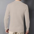 thumbnail image 4 of Men's Mock Neck Pullover Sweater Long Sleeve Slim Fit Solid Color Knit Top, 4 of 5