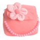 thumbnail image 2 of Bolso de mano con cadena de cuentas para niñas-Rosa Xemadio HMHZ881-3, 2 of 6