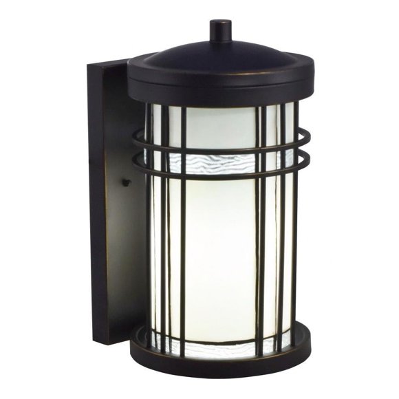 Dale Tiffany TW17026 Dijon Black Wall Sconce LED Outdoor Light Exterior Lighting Fixture for Home Decor