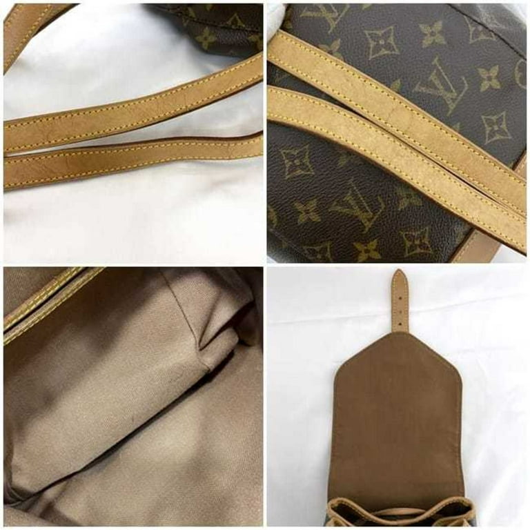 Pre-Owned Louis Vuitton Backpack Montsouris MM Brown Monogram  